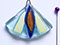 Pendentif-verre-egyptienne